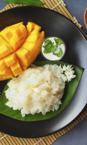 Mango sticky rice